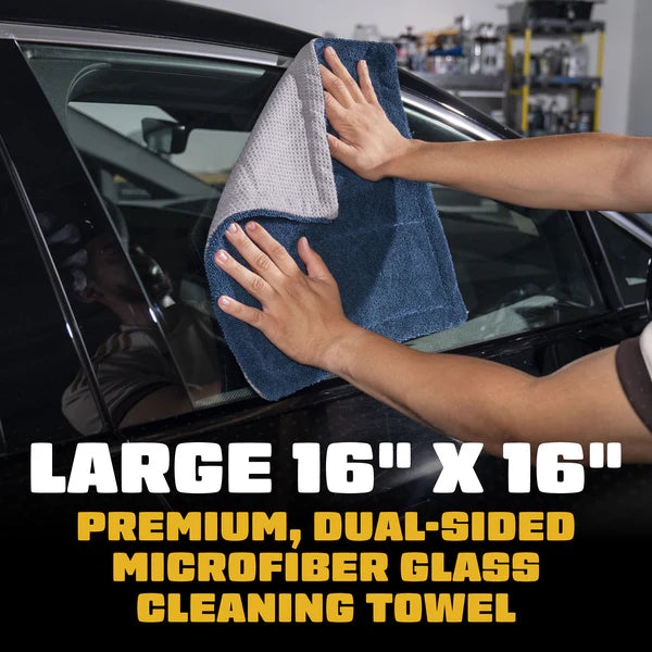 CleanStrokeDual-SidedMicrofiberGlassTowel2-Pack - Image 7