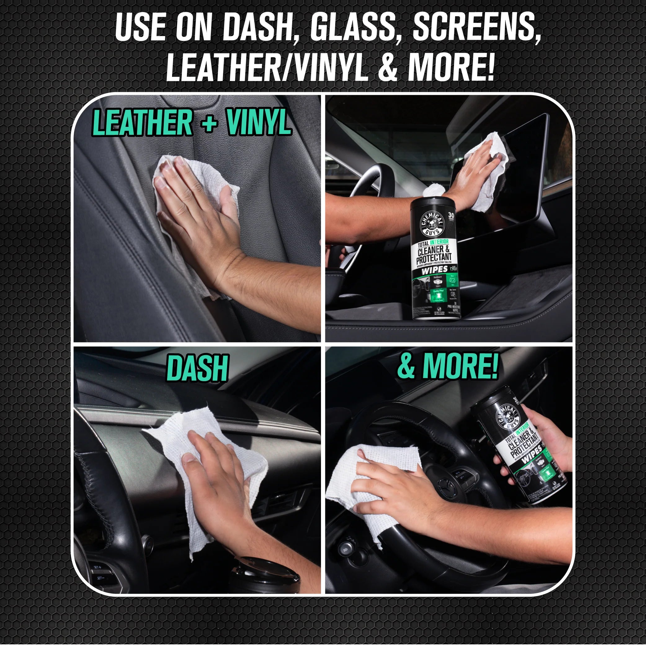 TotalInteriorCleaner&ProtectantCanisterWipes - Image 9