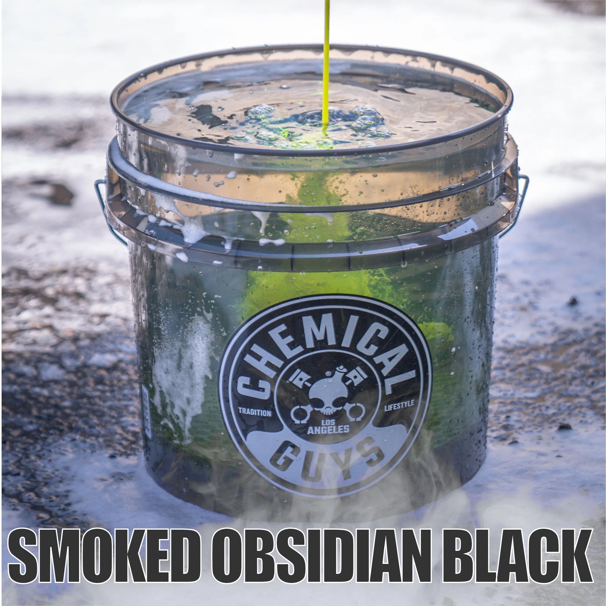 HeavyDutyUltraClearDetailingBucket,4.25Gal,SmokedObsidianBlack - Image 4