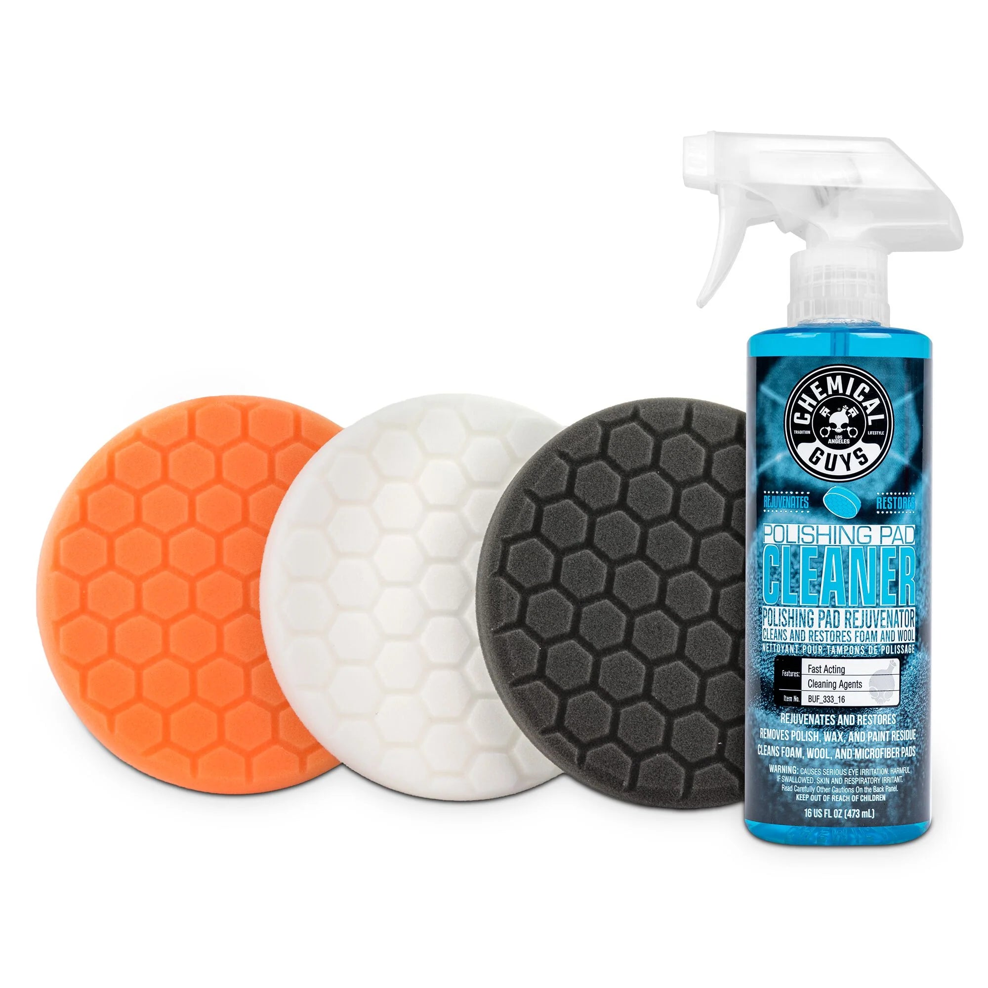 BuffingPadSamplerKitw/PolishingPadCleaner