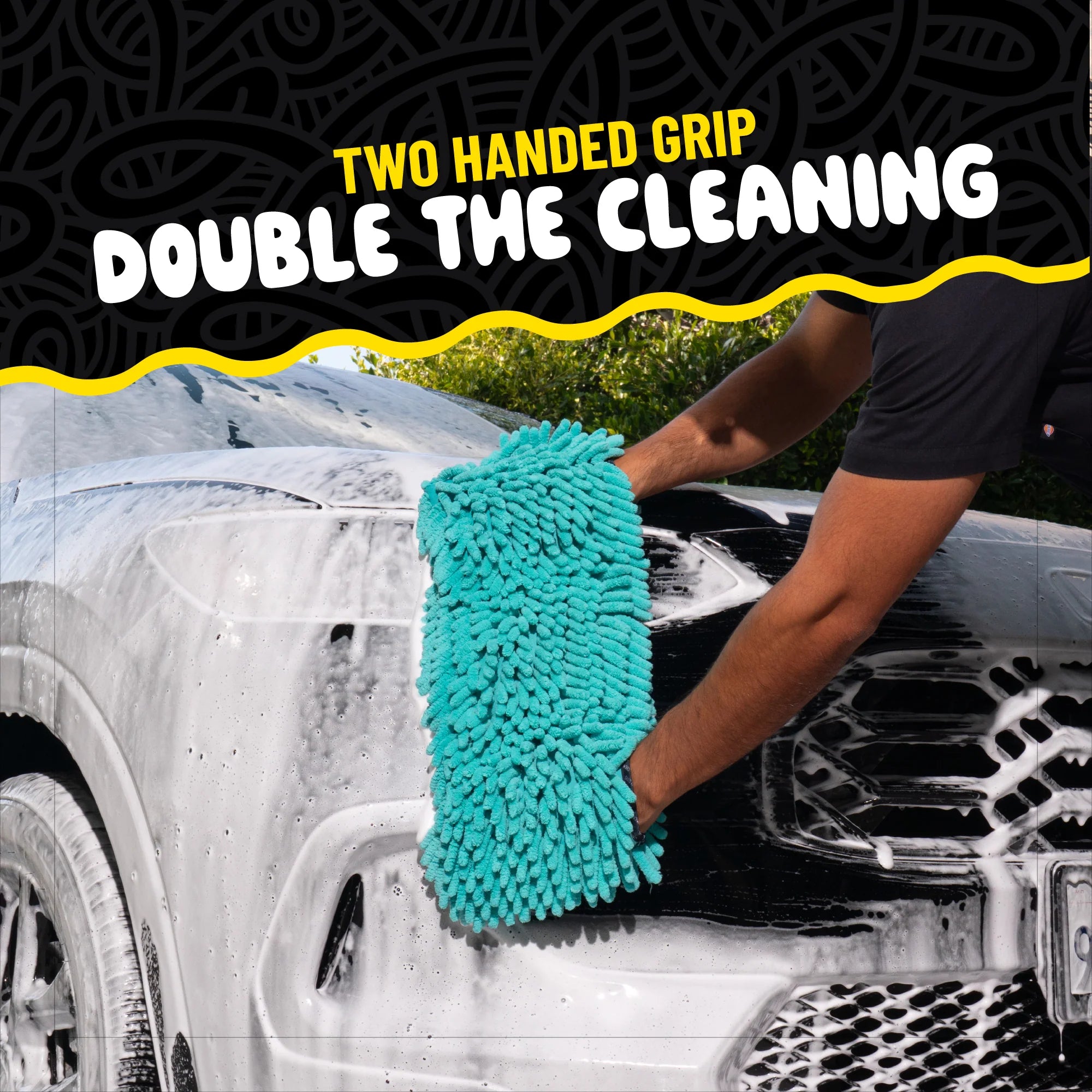 BigNoodleGrip&GlideTwoHandedWashMitt - Image 3