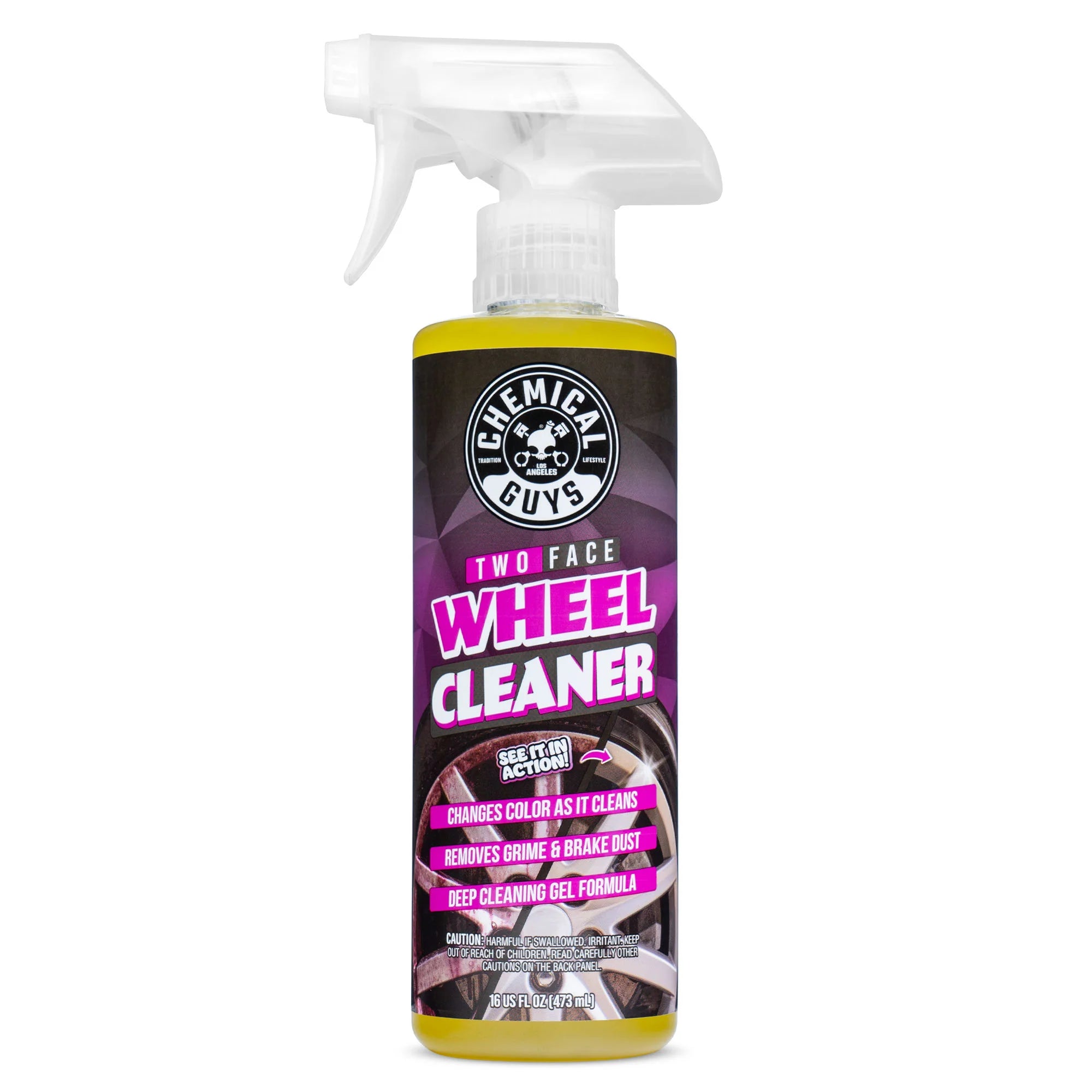 TwoFaceColorChangingWheelCleaner