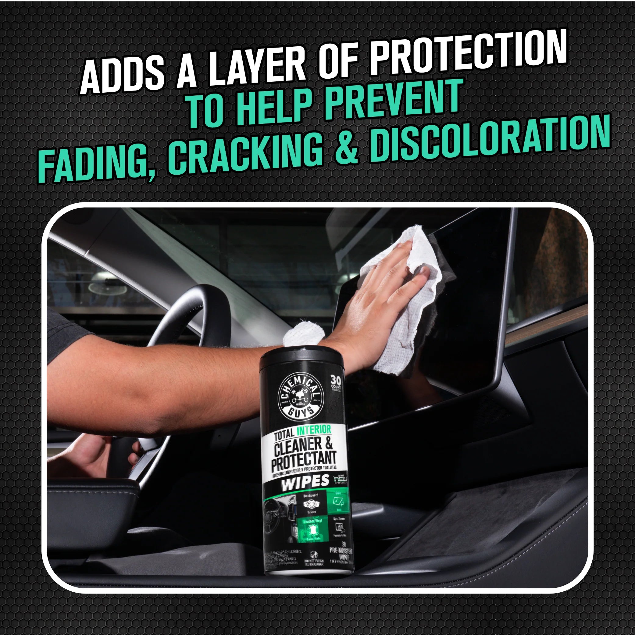 TotalInteriorCleaner&ProtectantCanisterWipes - Image 6