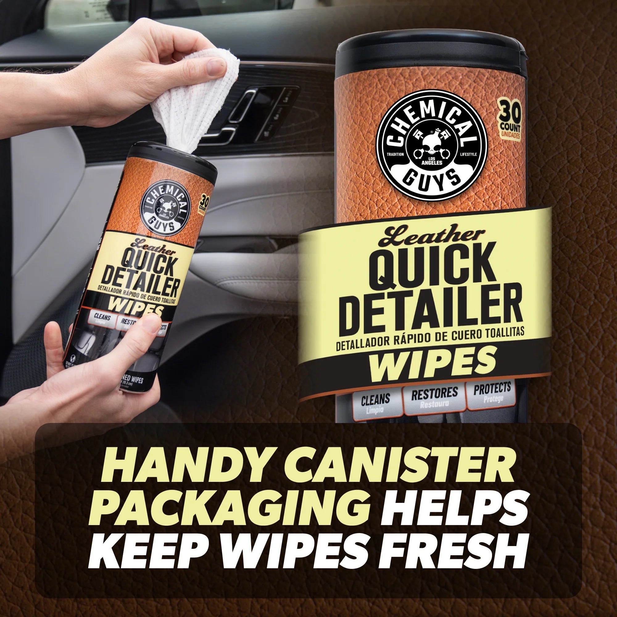 LeatherQuickDetailerCanisterWipes - Image 7