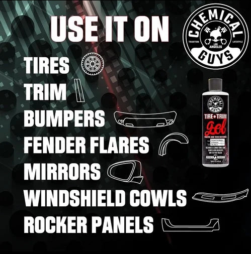Tire+TrimGelPlasticandRubberHigh-GlossRestorerandProtectant - Image 9