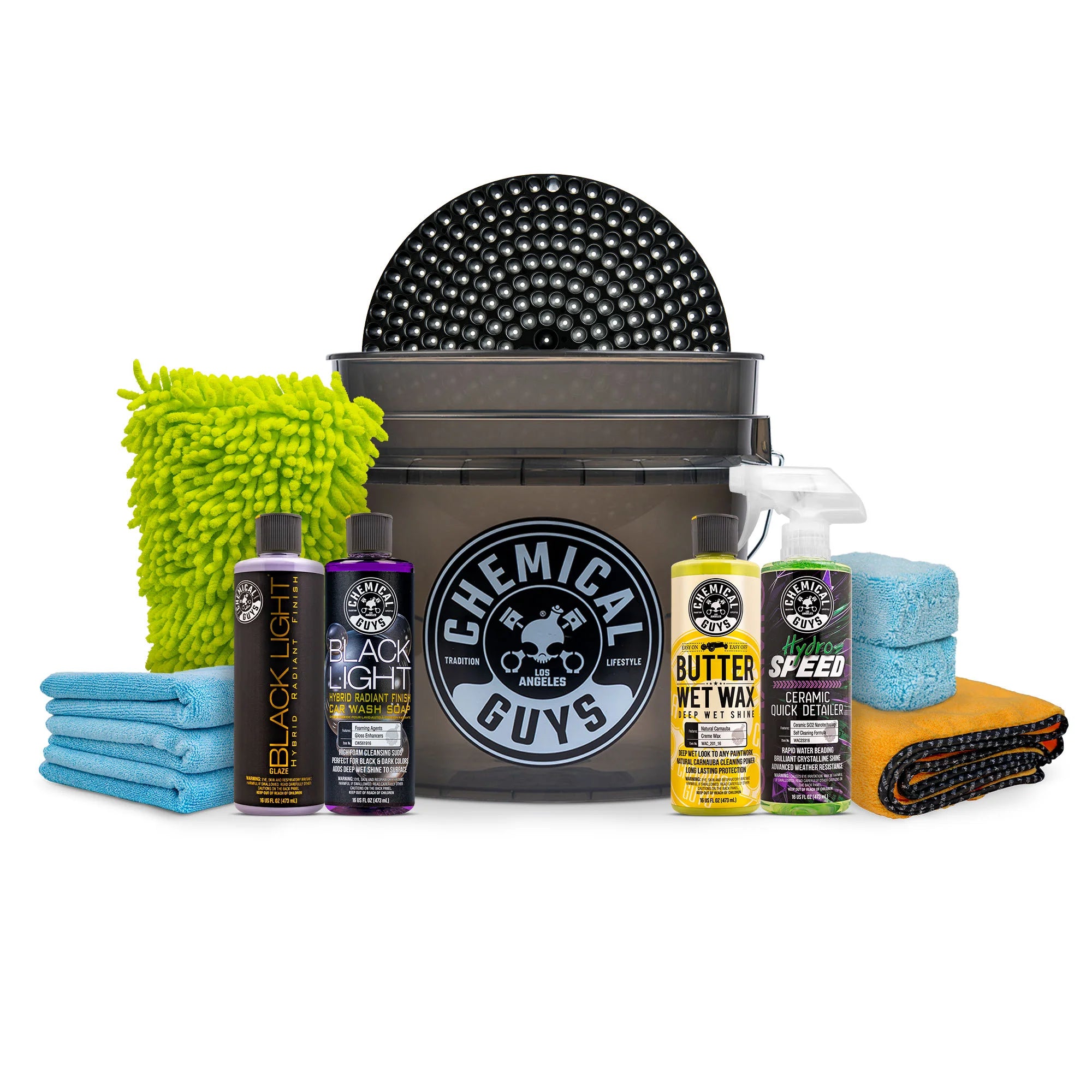 BlackCarWashGlaze&DetailUltimateKitw/Bucket