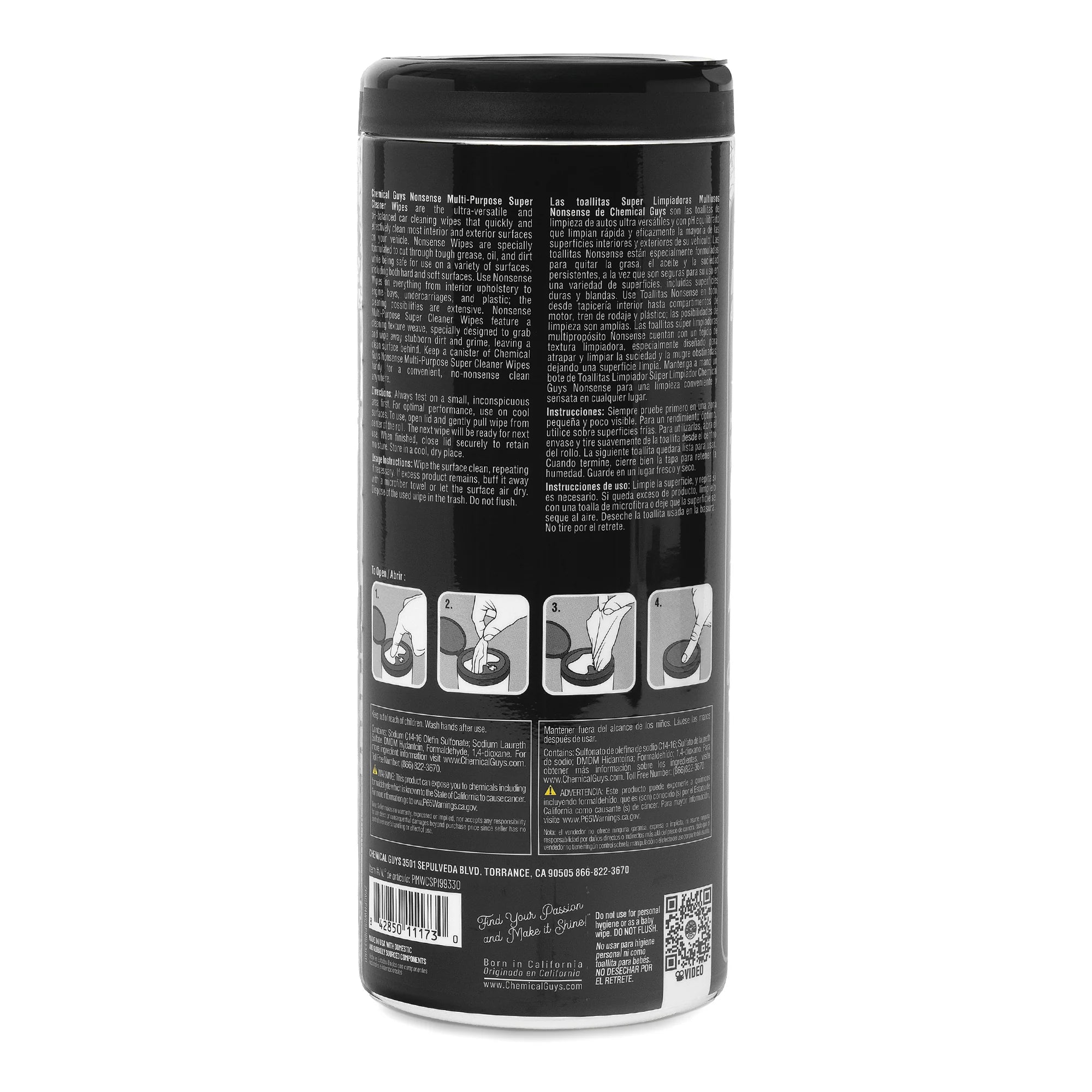 NonsenseMulti-PurposeSuperCleanerCanisterWipes - Image 7
