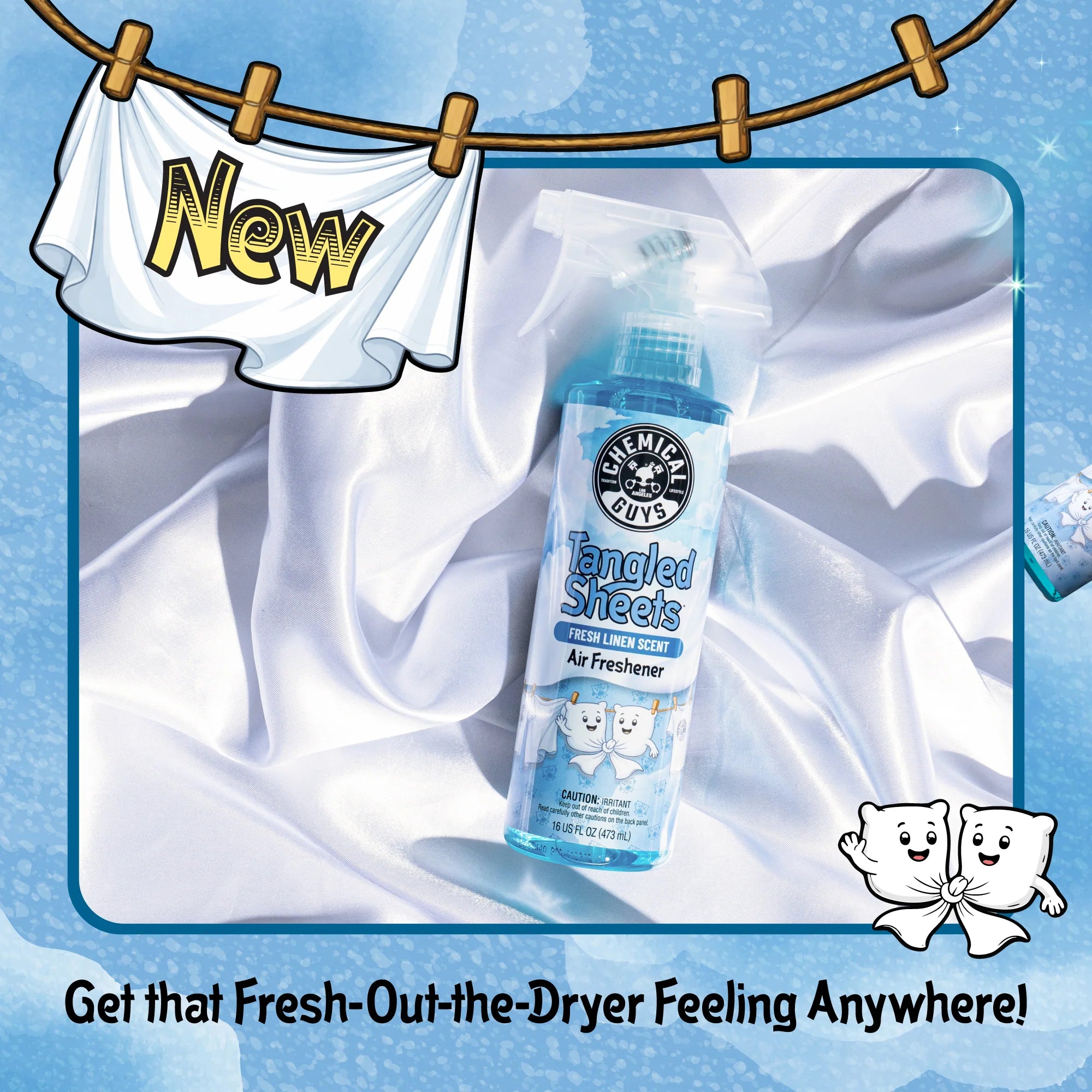 TangledSheetsFreshLinenScentAirFreshenerSpray - Image 2